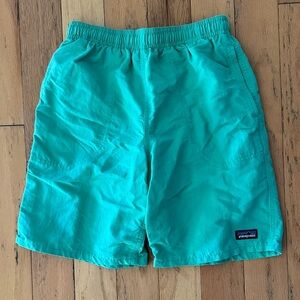 Patagonia | Green Swim Shorts | kids size M